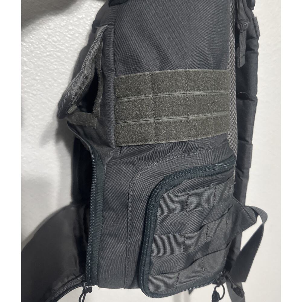 Tactical Performance Black Large Backpack Bag Hea… - image 8